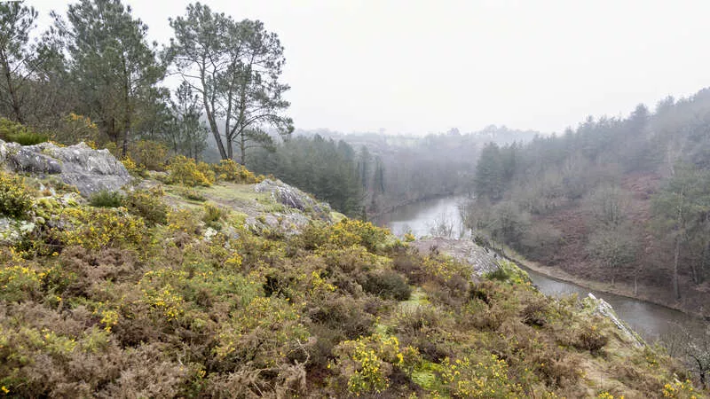 Photo du vallon de la Chambre au Loup 