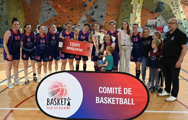 Coupe du Département 2024 de basketball : Rennes ASPTT et Les Cadets de Bretagne sacrés